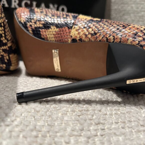 Marciano by Guess Genuine Snake Leather Pumps – Size 7(EU 37) - Picture 6 of 10